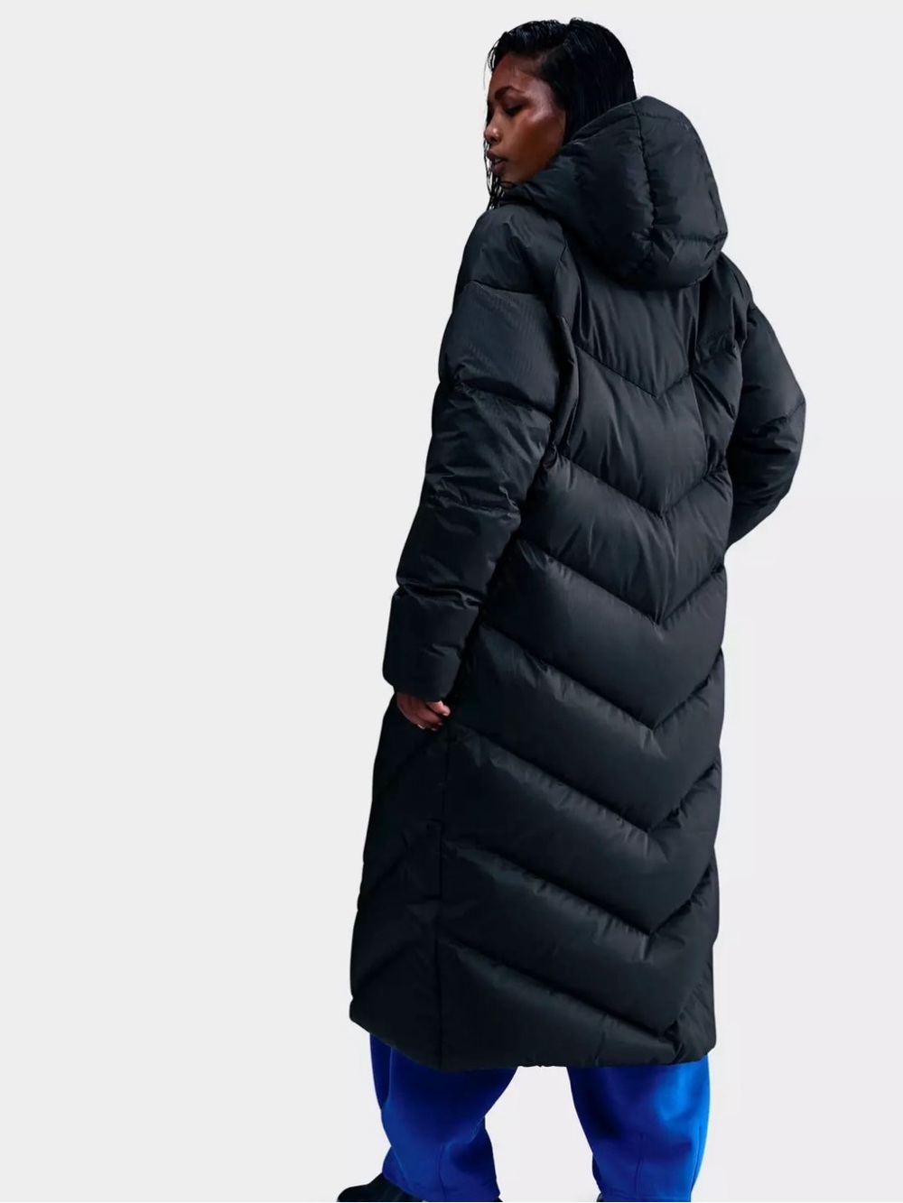 Women's Nike Sportswear Windpuffer Storm-FIT Loose Hooded Down Parka - Picture 3 of 3